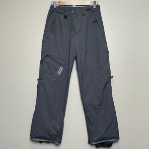 O'Neill Ski Snow Pants Mens SMALL Gray Freedom Series Waterproof Breathable
